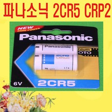 파나소닉 리튬전지 2CR5 6V 1400mAh 1입, 1개, 1개입