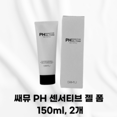 쌔뮤 PH 센서티브 젤 폼, 150ml, 2개