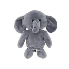 爆款感應節拍琴NITORI宜得利家居ins風明星同款泰迪狗仿真玩偶小貓玩偶可愛玩偶PDD, 灰色 小象 S, 1個