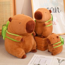 거북이 가방 맨 카피바라 인형 15 25 35 45 55cm J227-O, 01.카피바라인형 15cm J227