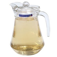 루미낙 피쳐 유리 저그 주전자 1.3L 커피 녹차 보리차, 상세페이지 참조, 1개