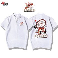 潮野屋 劍兔侍 兔子 POLO衫 短T 日式可愛潮流街頭休閒穿搭 WPD-586