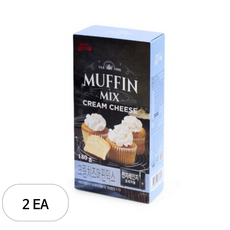 브레드가든 크림치즈 머핀 믹스, 180g, 2개