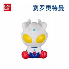 奧特曼奧特歡樂園迴力車萌萌飛車迪迦賽羅泰迦兒童玩具車 56GS, 1個, 奧特萌萌-軟膠-塞羅