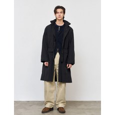 매장정품 제너럴아이디어 UNI 유틸리티 롱 사파리 점퍼 [BLACK] SBE1U07003