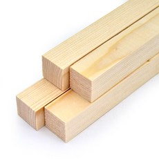 아이베란다 다루끼 각재 사스나 원목 한치각 소송 각목 27x27mm, 4개, 1790mm