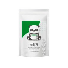 티판다 쑥청차 쑥혈차 쑥 생강 계피 당귀 삼각티백, 1개, 100개입, 1g