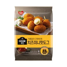 동원 퀴진 치즈 미니핫도그, 2개, 405g