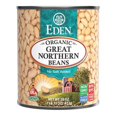 Organic Great Northern Beans -- 29 oz, 1개