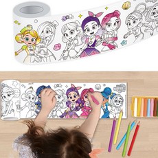 학산문화사 레인보우 버블젬 롤색칠스티커art5+6rsN