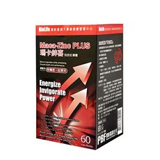 PBF寶齡富錦 瑪卡鋅喜 強振版-含牛樟芝紅景天 (60顆/盒)小資屋, 1個, 60顆