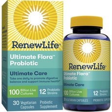 RenewLife Ultimate Flora男性保健素食膠囊, 1罐, 30顆