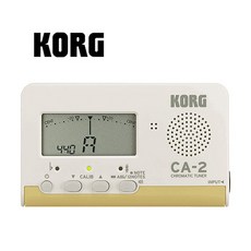 Korg CA-2 調音器 白色 吉他 貝斯 管弦樂器適用, 1個