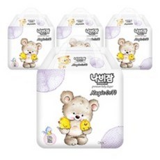 나비잠 매직소프트 밴드형 기저귀 유아용, 특대형(XL), 128매
