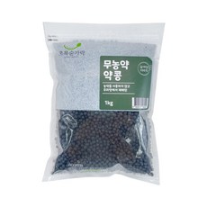 초록숟가락 무농약 약콩 1kg 국산잡곡 쥐눈이콩 2025년산, 1개