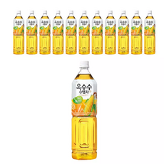 웅진 옥수수수염차 유/무라벨 랜덤 1.5L 12개
