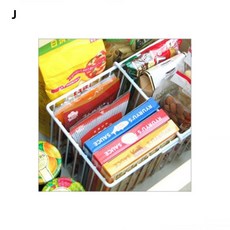 아기자기 에츠코의 슬라이드식 2칸분리 바스켓 10141, 1개