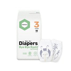 PARASOL Clear Dry Bye Bye Rash! 紙尿褲，柔軟親膚，透氣乾爽，呵護寶寶嬌嫩肌膚, 1個, 3