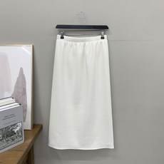 [행복여] 칼리 코듀로이 밍크 기모 안감 밴딩 H라인 스커트