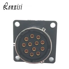 1세트 핀 BURNDY SOURIAU Surio Lndustrial 남성 배선 소켓 UTG01412P RM16M23K, 1 세트_12P, 12p female A