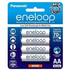Panasonic 國際牌 eneloop 3號鎳氫充電電池 (4入裝 BK-3MCCE4BTW), 1個