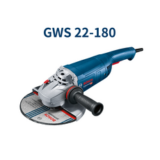보쉬 GWS22-180 유선 앵글그라인더 2200W 7인치, 1개, 본품(배터리없음)