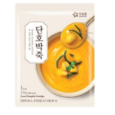 아워홈 단호박죽 270g x3개, 3개