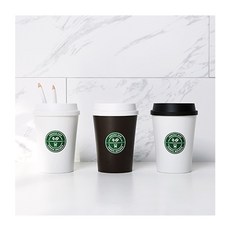 시스맥스 커피컵펜슬홀더 46118, 01-블랙/화이트