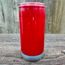 台灣製造酥油精製彩色蠟燭組 (紅色/黃色/橙色/白色/黑色/綠色/藍色/紫色/彩色) 節慶裝飾, 1個, 紅色蠟燭（3天）1箱6對（盒）,招財進寶圖騰系列