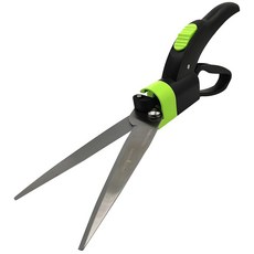 가든 구루 핸드 잔디깎이 가위 360도 회전 가능한 커터 헤드 - 울트라 샤프 스테인리스 스틸 잔디 편안한 그립 핸들 가장자리 잔디 관목 및 꽃 다듬기에 완벽합니다, 1 Pack, 1개