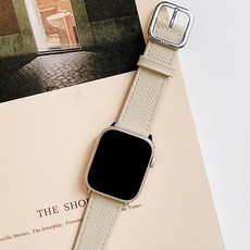 Womens9999 Apple Watch 7 SE 6 3城市皮革錶帶, 米色38/40/41mm【兼容】