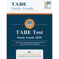 TABE Test Study Guide 2020: TABE Test Of Adult Basic Education Test Prep and Practice Questions Paperback, Miller Test Prep