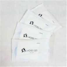 레이디세트 면봉 머리끈 화장솜 일회용 여행용 모텔 호텔 비품, 1개입, 100개