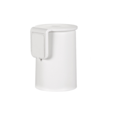 吸貓室 磁吸漱口杯 牙刷杯組：簡約設計、壁掛瀝水、免打孔安裝，打造整潔衛生的浴室空間, 1個, 漱口杯(含磁吸架), 白色