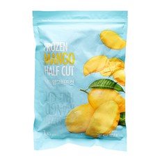 웰루츠 냉동 망고 하프컷, 1개, 1kg