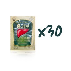대웅생명과학 웅기보 간 피로회복 활력 에너지 밀크씨슬, 2정, 30개