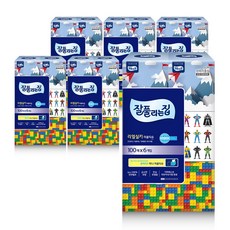 잘풀리는집 리얼실키 미용티슈 100매 6입 x 6팩(36개), 36개