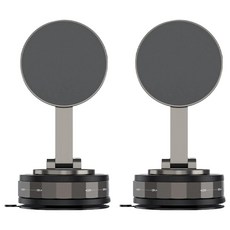 A&R 黑科技PRO無懈可擊360°旋轉磁吸車用手機架, 2個, 黑旋風