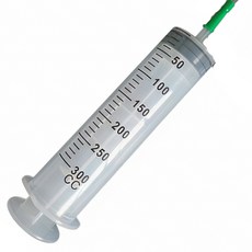 싱글레이드 공업용주사기 대형 주사기 300ml, 1개