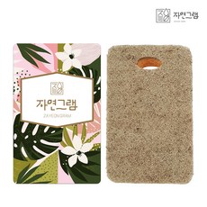 자연그램 천연 코코넛 제로웨이스트 수세미, 1개