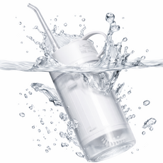 [치과공식판매] 원웨이 워터 에어 픽 구강세정기 무선 물치실 휴대용 가정용, 화이트, 워터에어픽