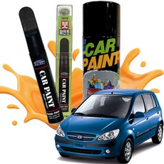 뉴클릭 카페인트 붓펜 투명마감 흠집복원, 스프레이 NW 현대