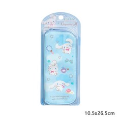 韓國 lilfant 大耳狗304不鏽鋼兒童餐具套裝 (筷子/湯匙/叉子/杯子/水壺/餐盤) 可愛卡通設計 外出攜帶方便, 1個, 防水餐具袋, 防水餐具袋