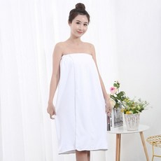 욕실 여성용 샤워가운 여자 목욕용 다용도 극세사 비치타올, 상세페이지 참조