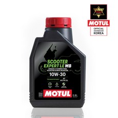 [MOTUL 공식 수입원] 모튤 Scooter_Expert 10W30 10W40 MB 4T 스쿠터 엔진 오일, 1개