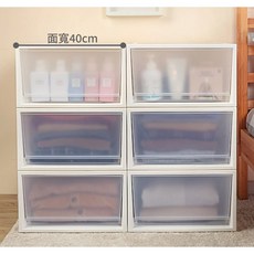 聯府 每日抽屜整理箱, 面板透白NS30-1, 1個