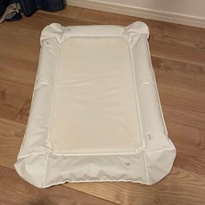 IKEA SKÖTSAM 充氣式嬰兒護墊80x53公分 攜帶型尿布更換墊 附發票, 1個, SKÖTSAM護墊80X53X2 需吹氣