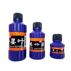 星星文具 吳竹 黑色 書法墨水 書法用具, 1個, 300cc