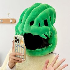 코스프레 뼈모자 공룡 해골 스켈레톤 덮개 공연용