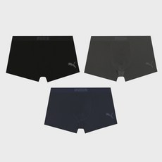 PUMA 푸마 BODYWEAR 모노톤 퓨징 드로즈 3PACK